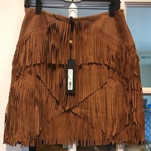 Kobi Halperin suede skirt !!!!Firm